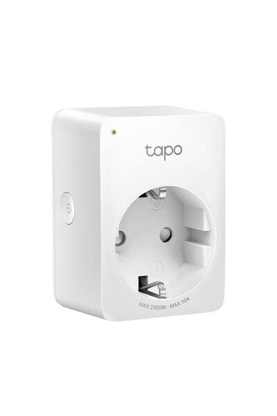 TP-LINK Tapo P100 Mini Smart Wi-Fi Plug Socket, 10A, 2300W, 2.4GHz