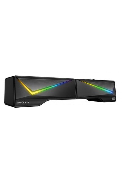 SERIOUX BOXE GAMING 2.0 SERIOUX X167 RGB audio systems