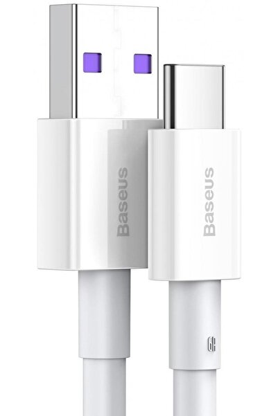 Baseus Cabluri periferice Cablu Baseus Superior Fastcharge 2m, alb