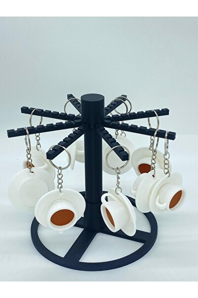 KEMX ميدالية مفاتيح قهوة اسبريسو - 56 قطعة بالجملة - مع الحامل