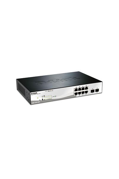 D-Link Switch-uri DLINK SW 8P-GB POE+ 2CMB SMART RM