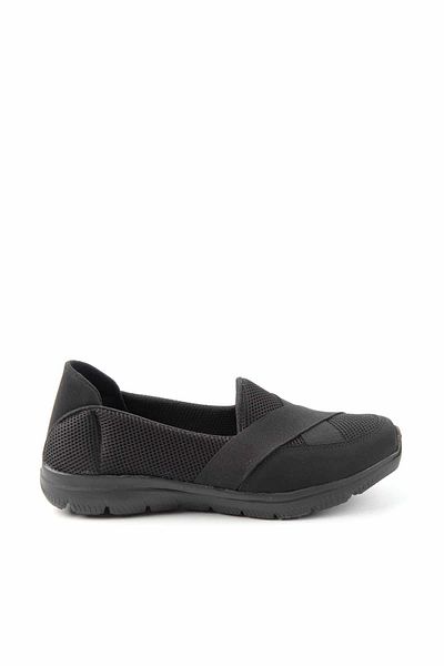 Bambi Schwarze Damen-Freizeitschuhe K01311225022