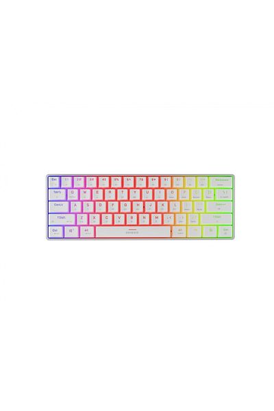 Genesis Tastatura gaming mecanica wireless Thor 660 G2 60% , iluminare RGB, switch Tactile, swi