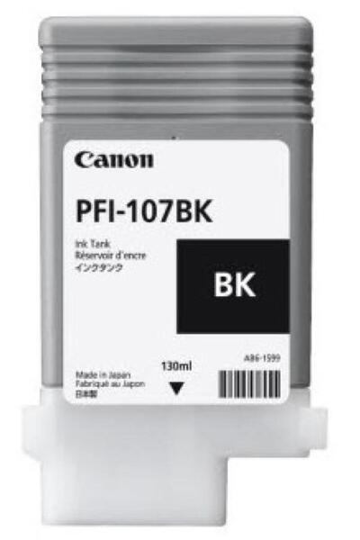 Canon CANON PFI-107BK BLACK INKJET CARTRIDGE