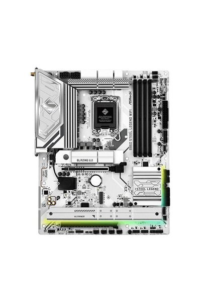 ASROCK Placa de Baza B860 STEEL LEGEND WIFI LGA1851, 4x DDR5, 1x HDMI 1x DP 1x Intel Thunderbol