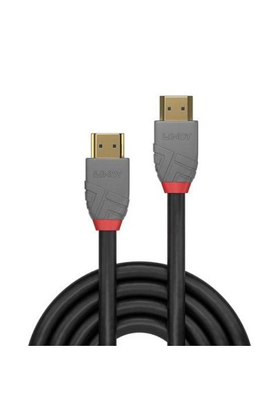 LİNDY Cablu 2m High Speed HDMI, latime de banda 48Gbps, 10240x4320@ 120Hz, Anthra Line
