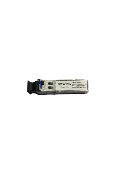 Hikvision HK-SFP-1.25G series SFP module, supports 1.25G Ethernet, 3.3 VDC power supply from a single power supply