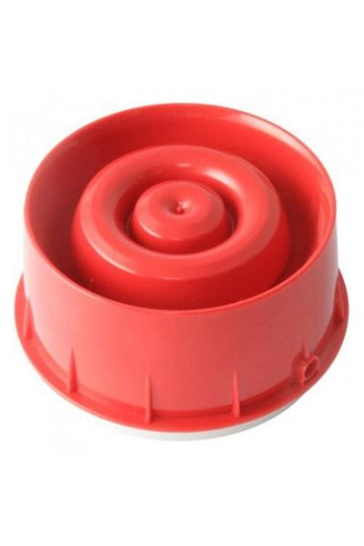 Morley Addressable siren with red plastic housing for Morley-IAS, WSO-PR-I05; EN54 specifications