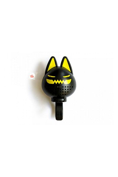 Pegas Electronic doorbell Cat DX-888BE 2 led 80Db 2xAG13, Black-Yellow