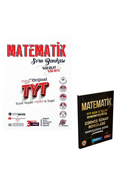 Orijinal Yayınları Orijinal Yayınları Mikro TYT Matematik Soru Bankası + Hediye