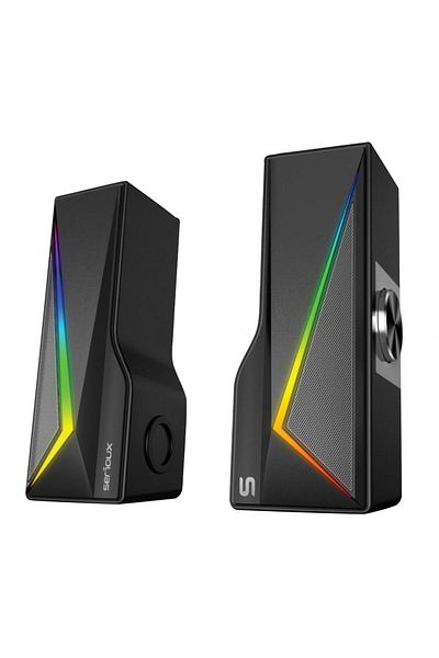 SERIOUX BOXE GAMING 2.0 SERIOUX X167 RGB audio systems
