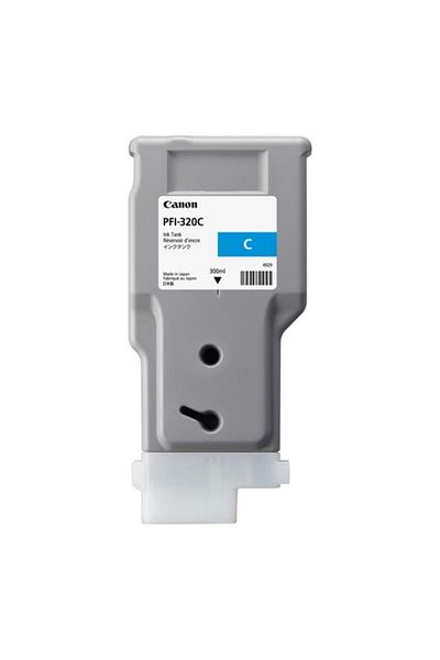 Canon PFI-320C ink cartridge, cyan, 300ml capacity, for TM 200/205/300/305.