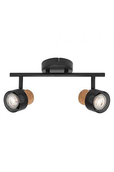 Ledvance Double adjustable LED spotlight DECOR CORK, 2xGU10, 2x3.4W, 460 lm, warm light (2700K), IP2