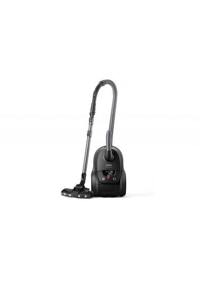 Philips Aspirator XD8122/10, filtrare HEPA, negru, 900W, 4l