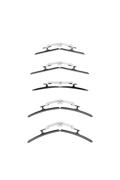 NEOMOUNTS Double monitor arm DS65S-950WH2; for displays with diagonals 24-34, p system
