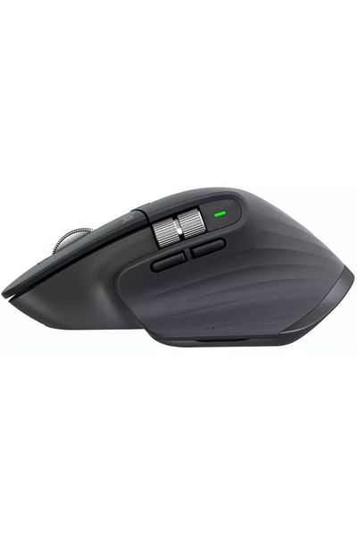 logitech Mouse MX Master 3S, Wireless/Bluetooth, 8000 DPI resolution, optical, buttons/ro