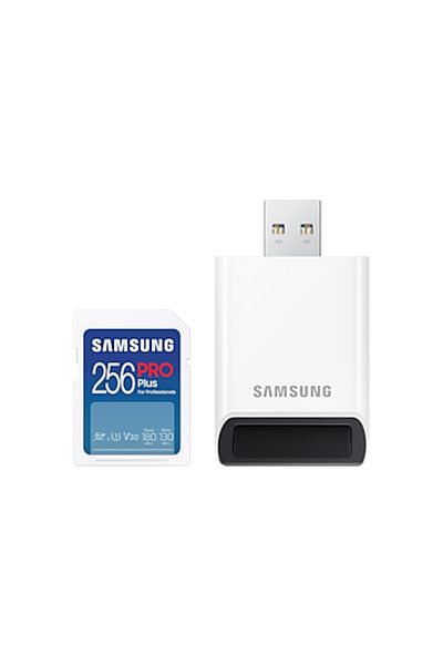 Samsung Card de Memorie SDXC PRO PLUS 256GB CL10 CARD READER