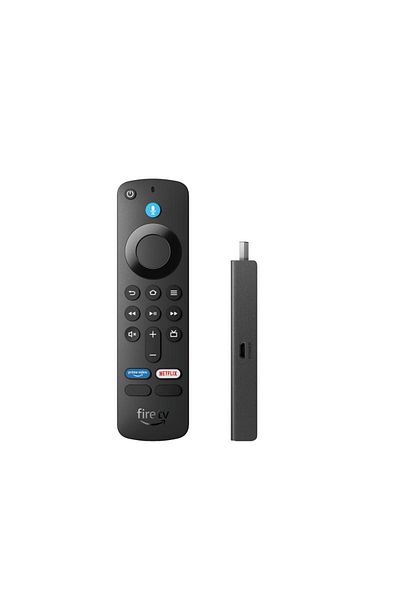Amazon Fire TV Stick HD, free and live TV, Alexa Voice Remote, smart home controls, HD streamin