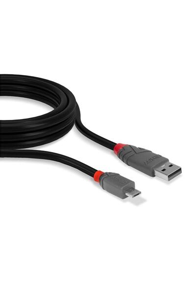 LİNDY Cabluri periferice Cablu Lindy 2m USB 2.0 Type A - MicroUSB
