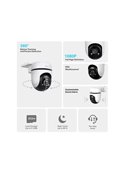 TP-LINK IP bezpečnostné kamery TP-LINK WIFI CAM PAN/TILT NIGHT FHD C500