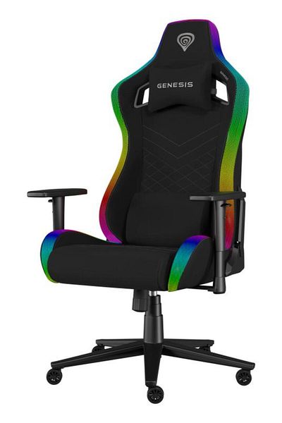 Genesis TRIT 660 gaming chair, textile material, RGB lighting, height adjustable, weight m