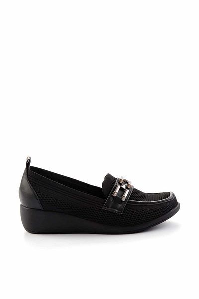 Bambi Schwarze Damen-Freizeitschuhe K01474010182