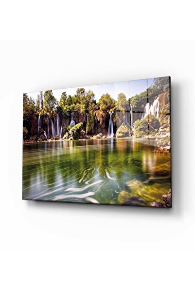 idealizbiz Masa din sticla temperata natura