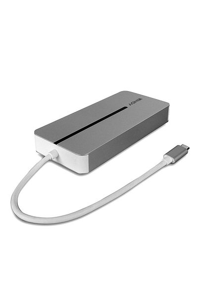 LİNDY DST-Mx Duo Mini Docking Station USB Type-C, Dual display (4k), 100W Pass-through charging