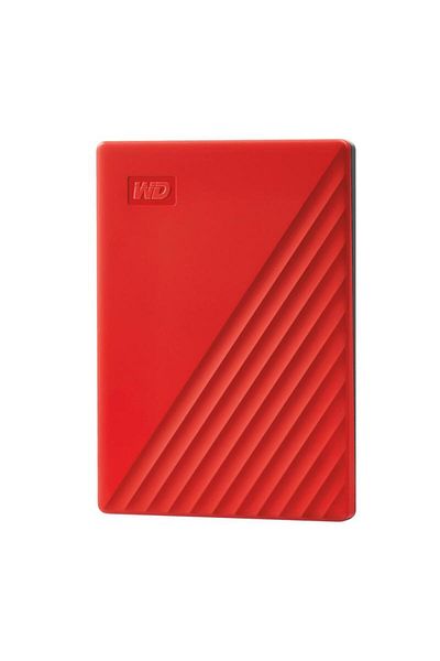 WD HDD Extern My Passport, 2TB, 2.5, Rosu, USB 3.2