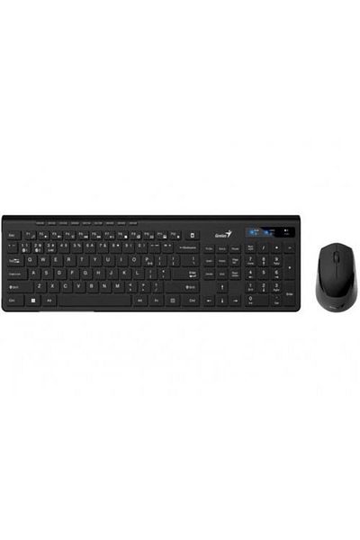 GENIUS Genius SlimStar 8230 keyboard mouse kit, black