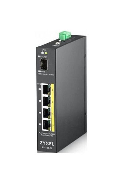 ZyXEL Switch-uri ZYXEL RGS100-5P 5PORT GBE POE SWITCH