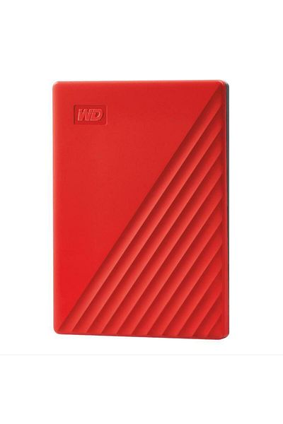 WD HDD Extern My Passport, 2TB, 2.5, Rosu, USB 3.2