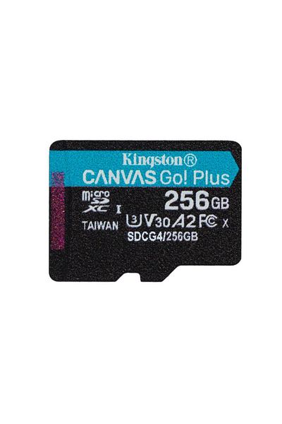 Kingston Card de Memorie MicroSDXC Canvas GO Plus 256GB Adaptor SD Class 10