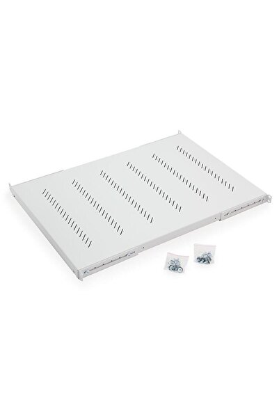 TRITON Raft perforat fix pentru rack 1U, 19 inch, 250mm, 40kg, Gri