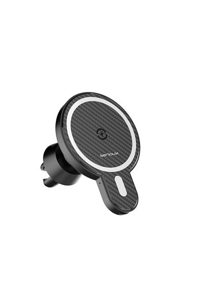 SERIOUX Serioux Car Phone Holder, with 15W Wireless Charging, MagSafe compatible, air vent mount