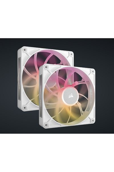 Corsair iCUE LINK RX140 MAX 2x140mm Case Fans WHITE