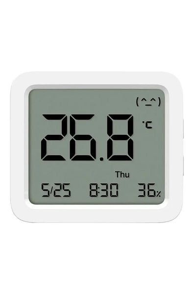 Xiaomi Monitor de temperatură și umiditate Xiaomi Mi 3 pentru casă inteligentă, alb