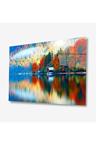 idealizbiz Pictură din sticlă peisaj natural 4 mm sticlă temperată durabilă