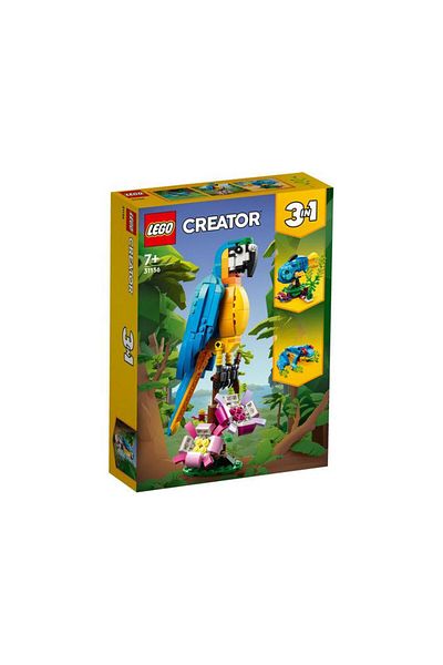 LEGO Building sets EXOTIC PARROT 3IN1, LEGO 31136