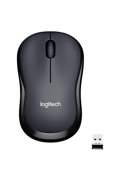 logitech Mouse M220, silent, charcoal
