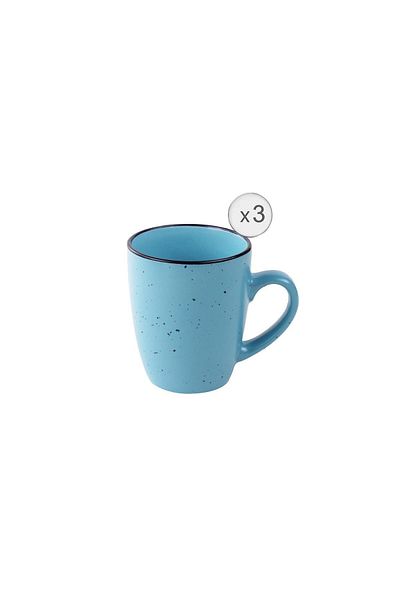 Heinner SET 3 CANI CERAMICA 354 ML, ELECTRA, ART OF DINING BY