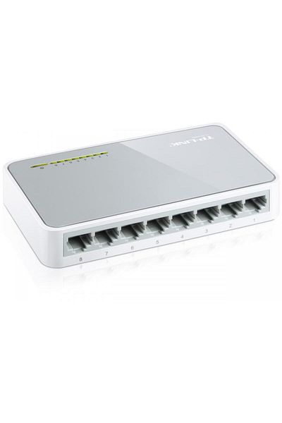 TP-LINK Switch TL-SF1008D, 8 port, 10/100 Mbps