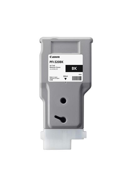 Canon PFI-320BK ink cartridge, black, 300ml capacity, for TM 200/205/300/305.