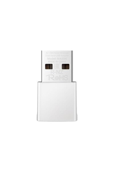 Mercusys AC1300 Nano Wireless Dual Band USB Adapter SPEED: 400 Mbps at 2.4 GHz + 867 Mbps at 5 GHz SPEC: