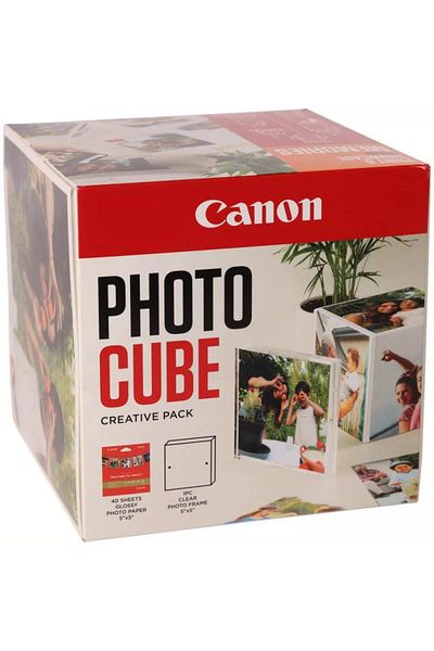 Canon PP-201 13x13CM PHOTO CUBE WH/OR, 40 coli, 1 x rama foto.