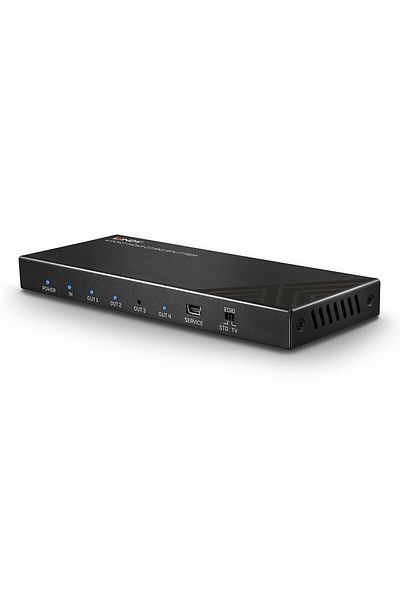 LİNDY 4x HDMI 2.0 18G video signal splitter, 18Gbps bandwidth, maximum resolution 3840x2160
