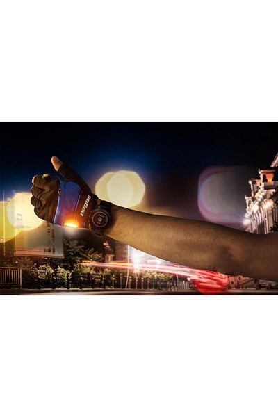 Pegas GLOVES WITH LED SIGNAL XXL, RED
