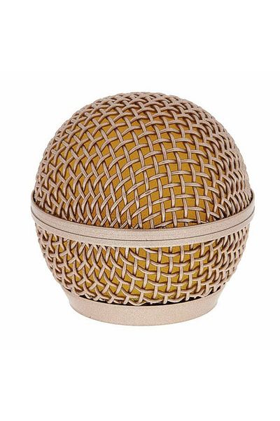 Thomann Microphone grille the t.bone SM58 Replacement Screen Gold