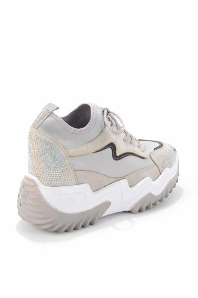 Bambi Szürke női tornacipő K01970222217