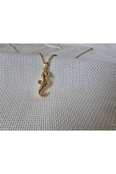 Judas Takı Sea Horse Figured Necklace
